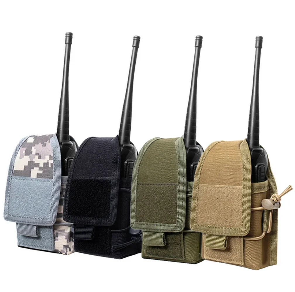 Edc Carry Holster - Pochette tactique Molle pour Radio talkie-walkie,