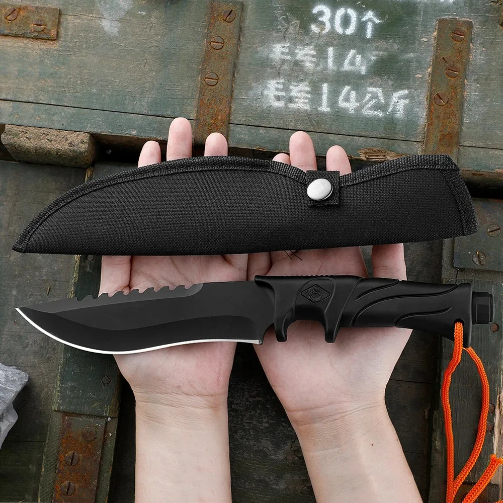 Edc Fixed Blade Deep Carry - Couteau à lame fixe haute dureté,