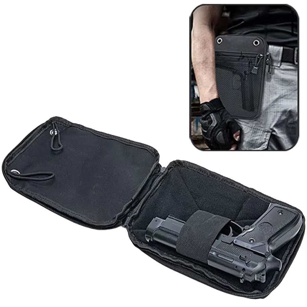 Edc Carry Fanny Pack - Étui tactique Molle pour arme à