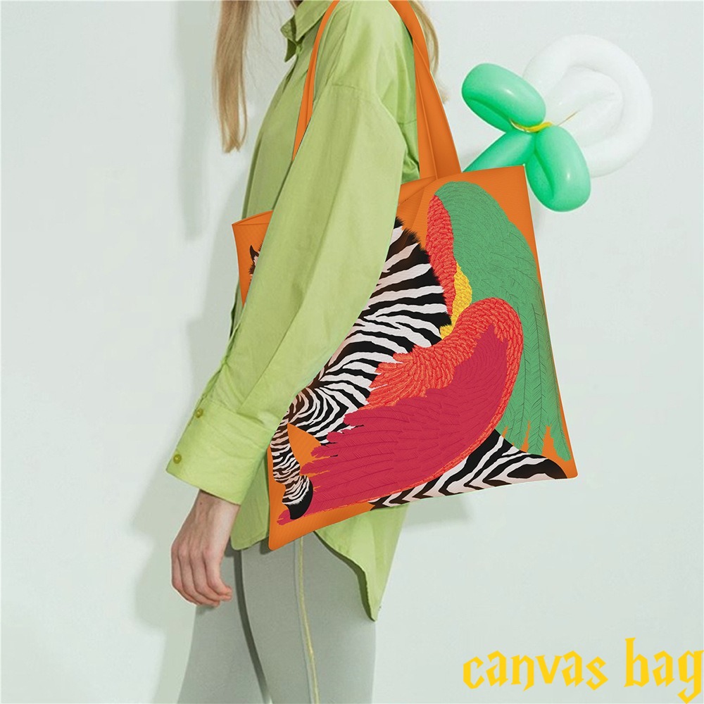 Edc Carry Bag - Sac en toile multicolore pour femmes,