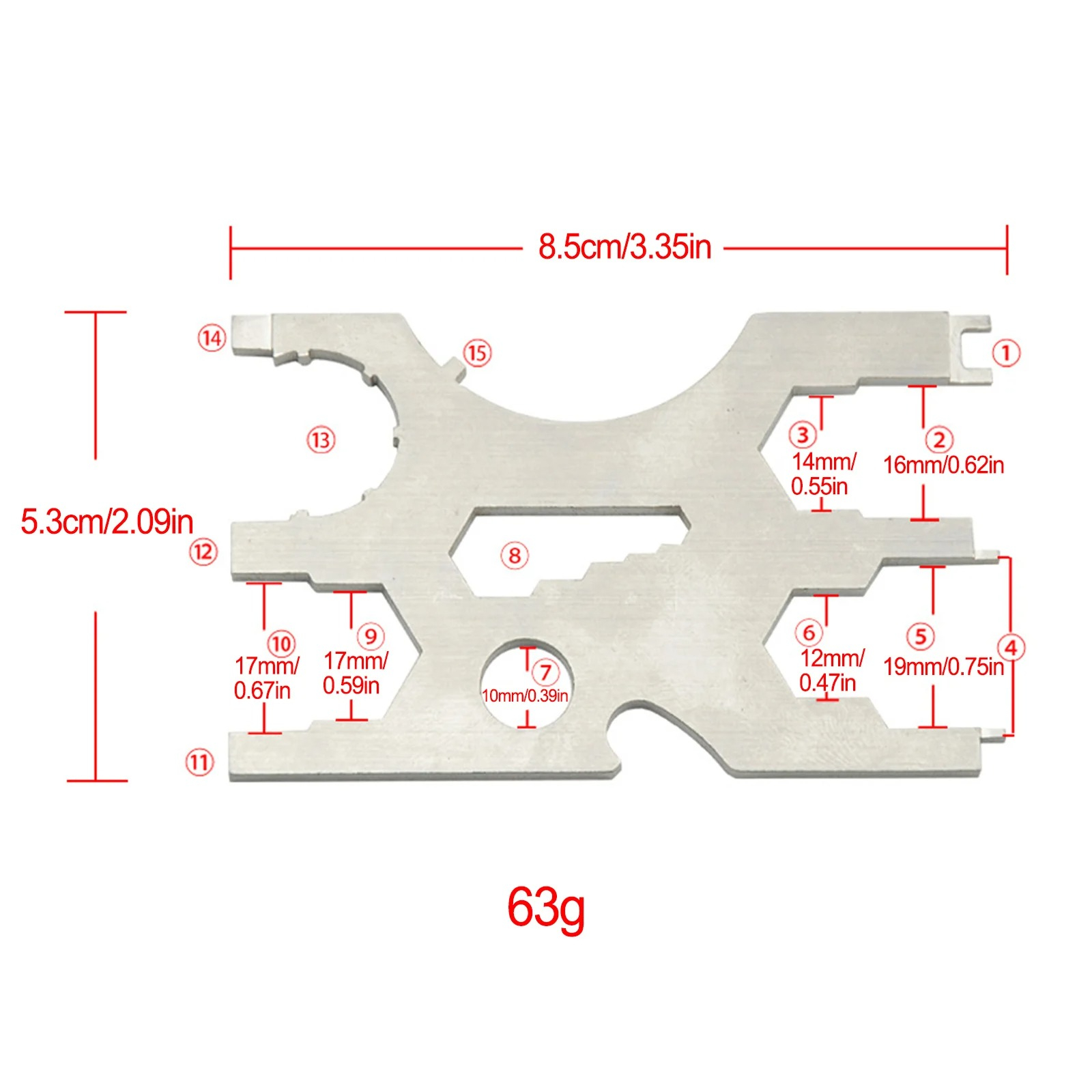 Kit de tournevis pour régulate - Multitool Credit Card avis et prix