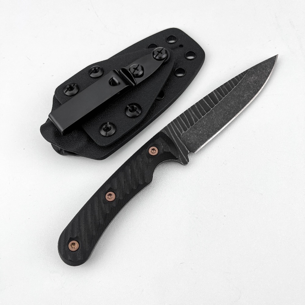 Couteau de Bushcraft à lame pl - Edc Fixed Blade Deep Carry avis et prix