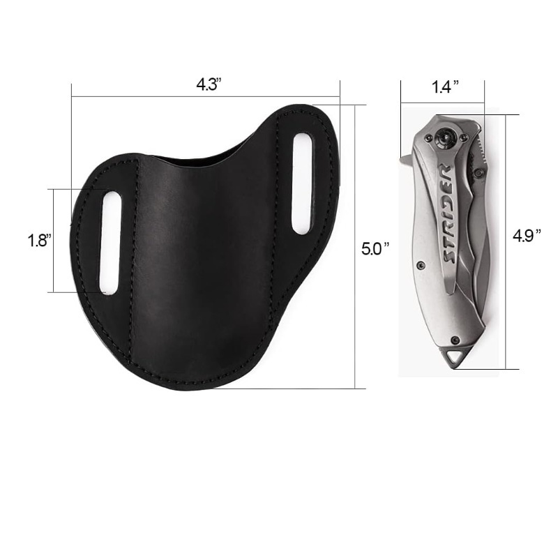 Étui en cuir véritable pour po - Edc Carry Holster avis et prix