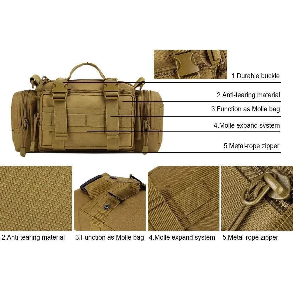 Sac de taille polochon Molle é - Edc Carry Fanny Pack avis et prix