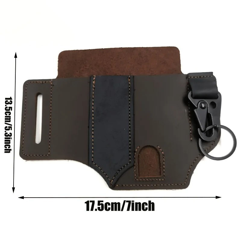 Étui multi-outils en cuir PU p - Edc Carry Flashlight avis et prix