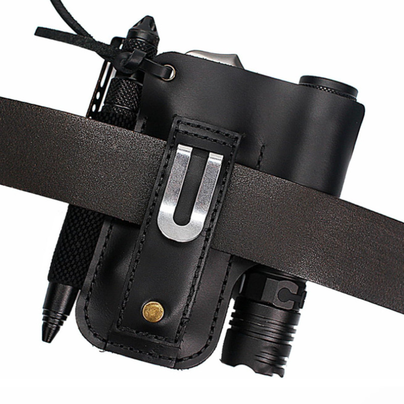 Étui en cuir EDC pour lampe to - Edc Concealed Carry Belt avis et prix