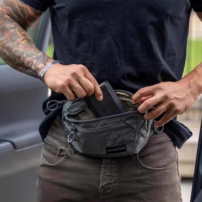 Sac de ceinture pour hommes av - Edc Carry Fanny Pack avis et prix