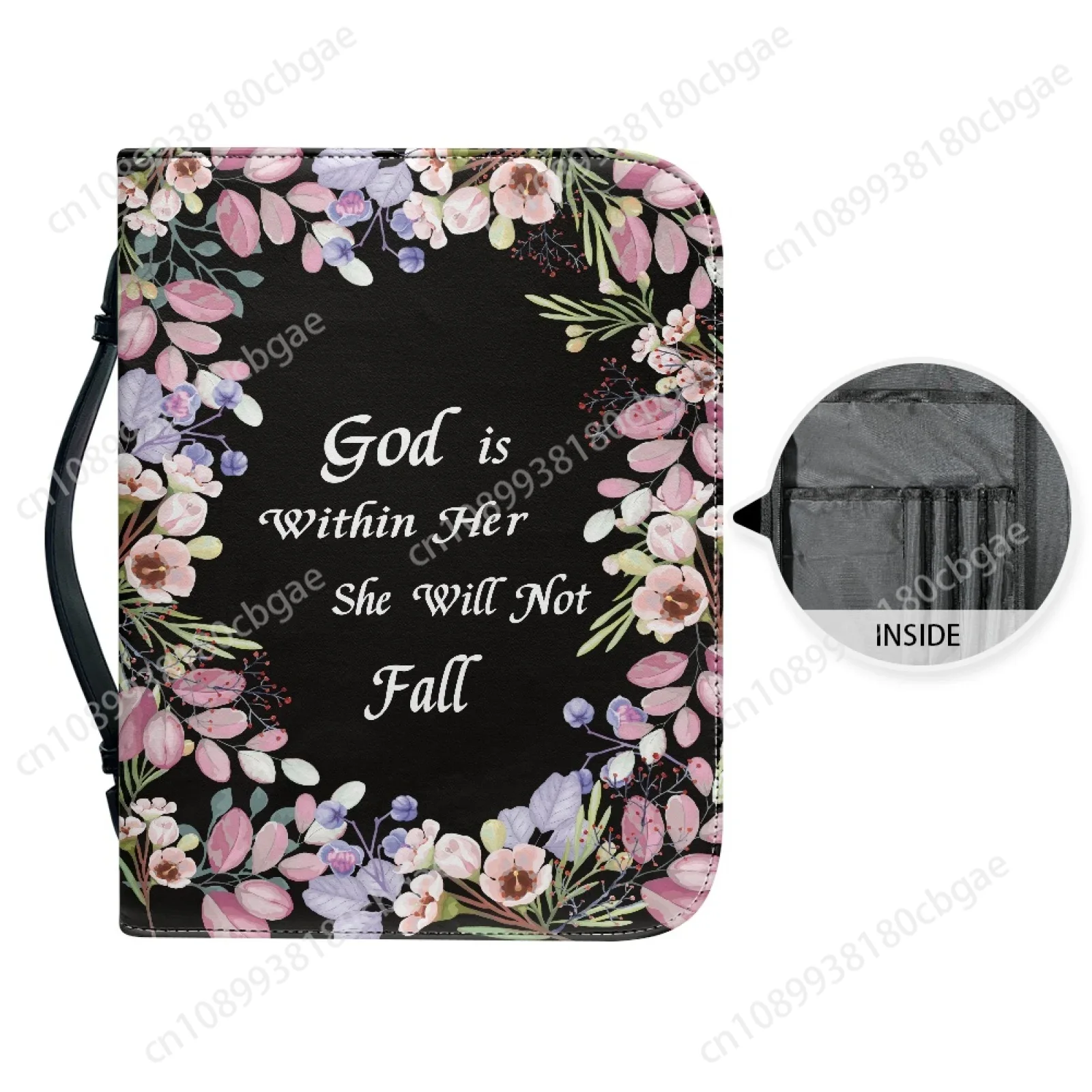 Sac Bible en cuir à motif de v - Edc Carry Bag avis et prix
