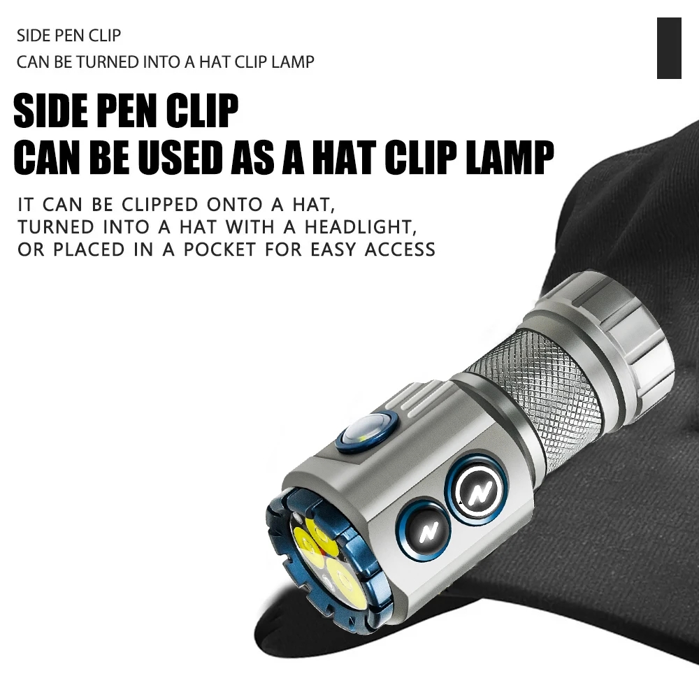 Puissante lampe de poche EDC 2 - Edc Carry Flashlight avis et prix