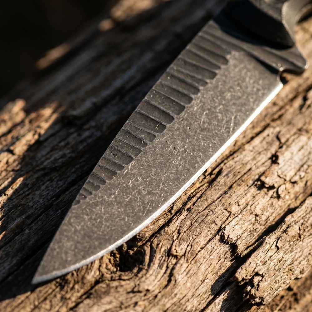 Couteau de Bushcraft à lame pl - Edc Fixed Blade Deep Carry avis et prix