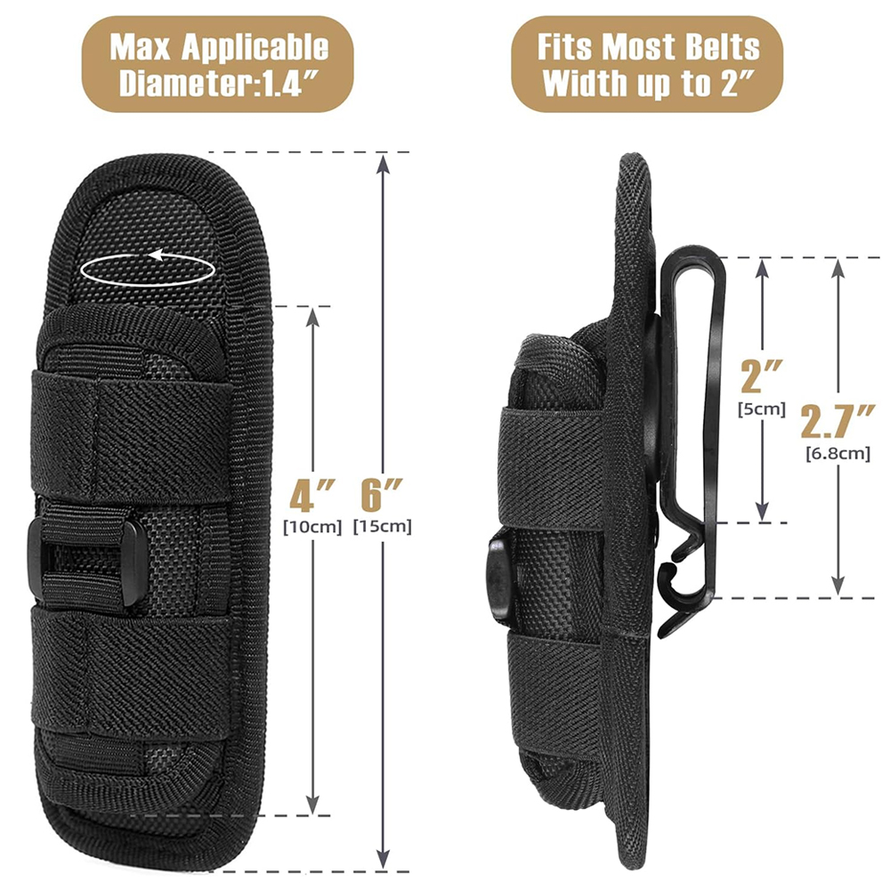 Pochette de lampe de poche tac - Edc Carry Accessories avis et prix