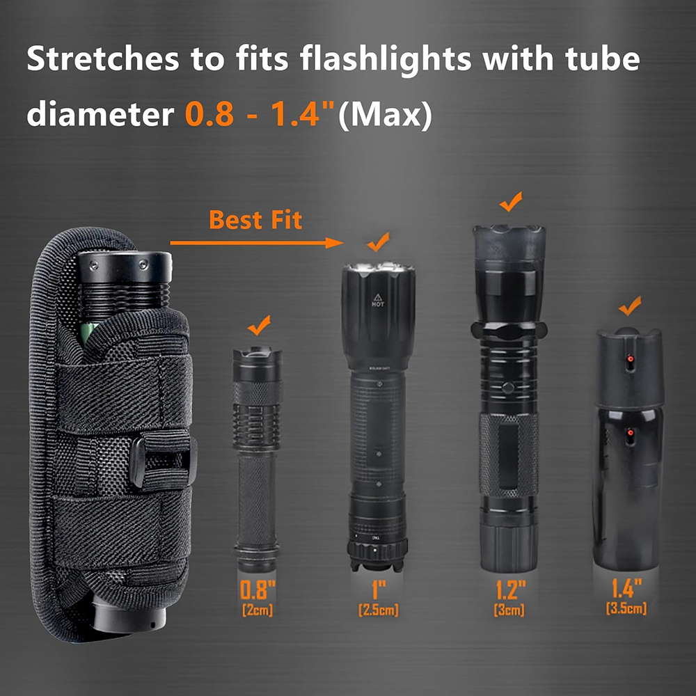 Pochette de lampe de poche tac - Edc Carry Accessories avis et prix
