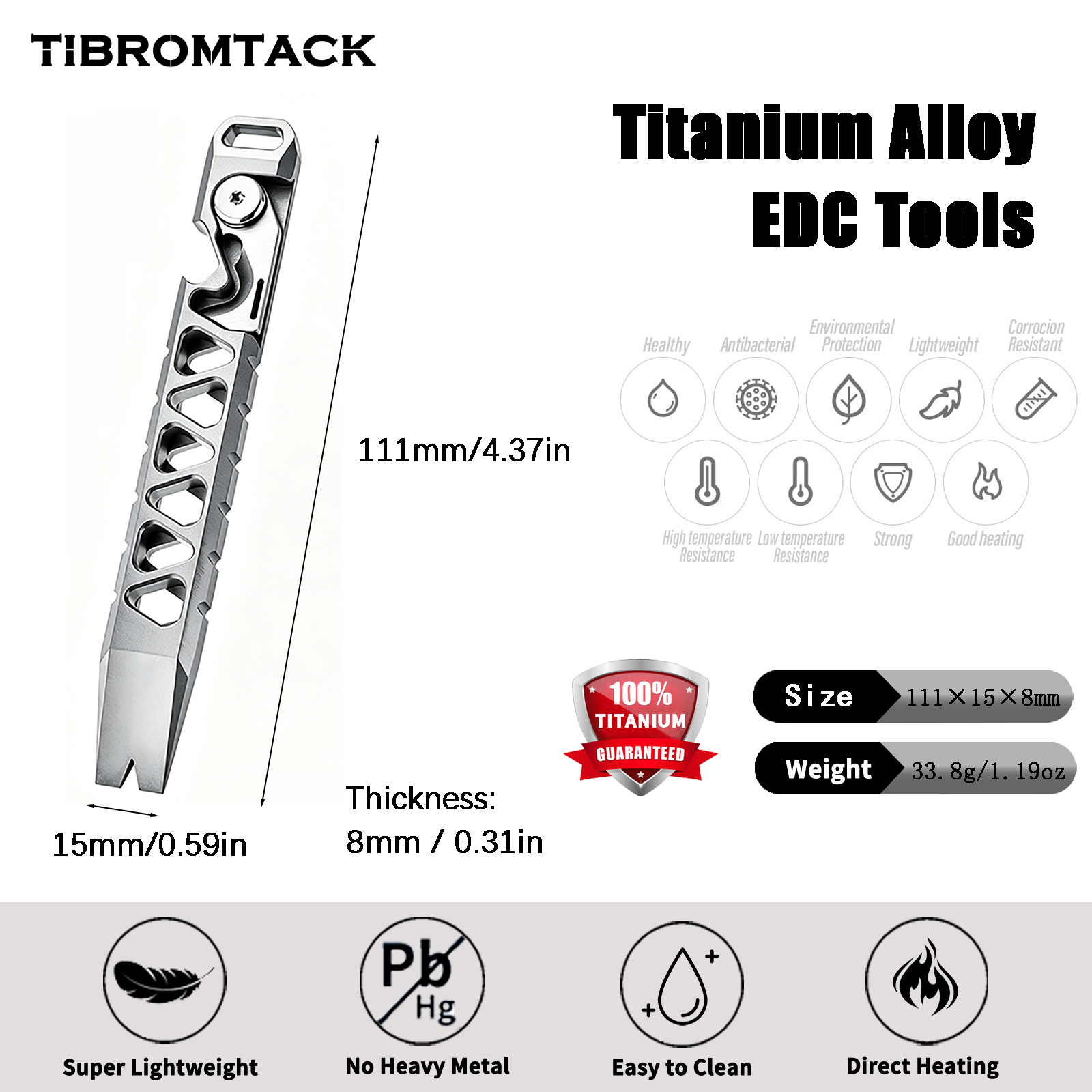 Outil EDC multifonctionnel en  - Edc Carry Co avis et prix