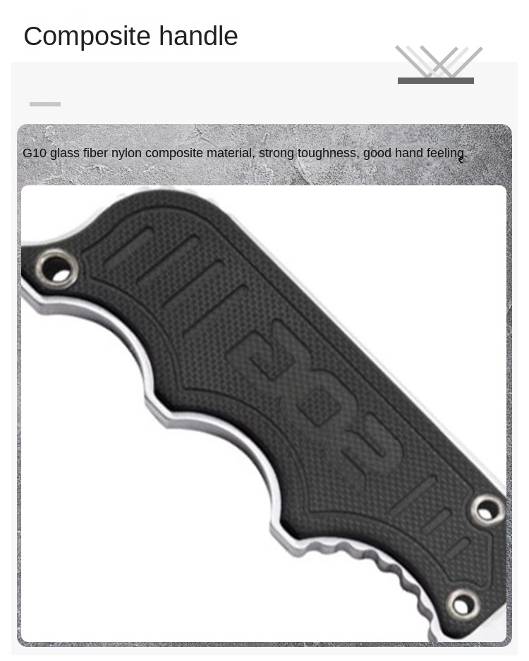 Petit couteau droit EDC léger  - Edc Fixed Blade Deep Carry avis et prix