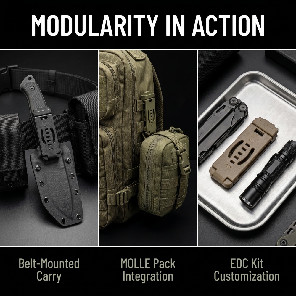 Étui Kydex DIY avec clip arriè - Edc Carry Accessories avis et prix