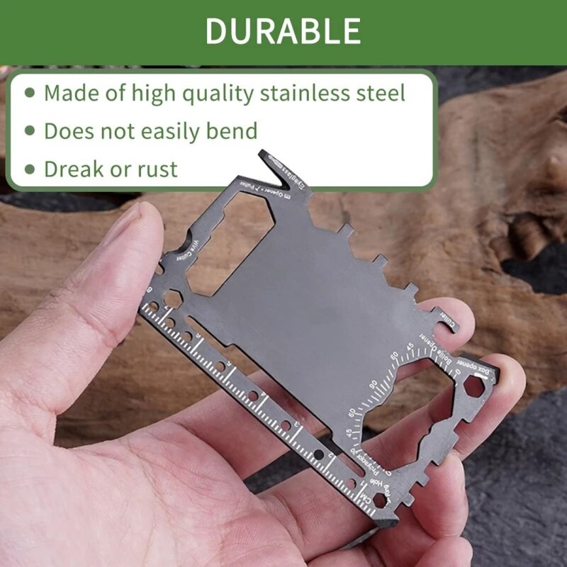 Outil multifonction 46 en 1 po - Multitool Credit Card avis et prix