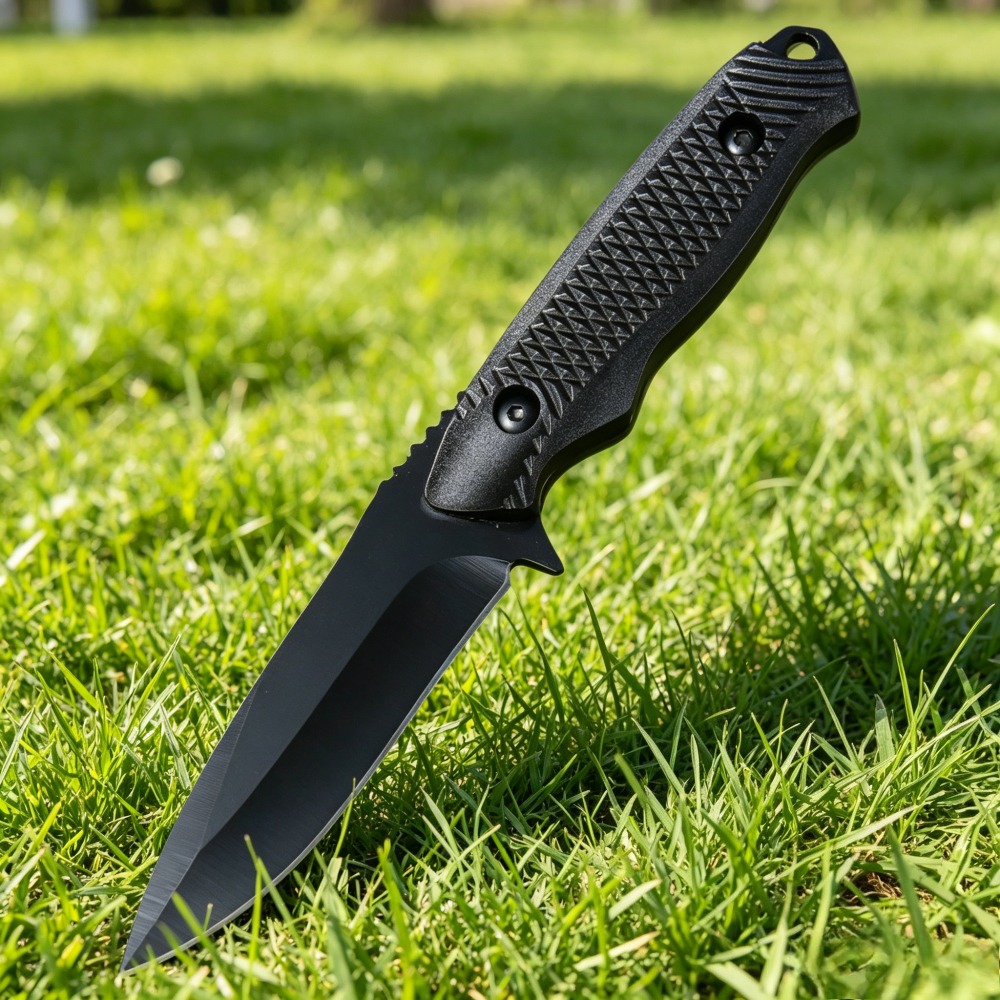 Couteau de survie à lame plein - Edc Fixed Blade Deep Carry avis et prix