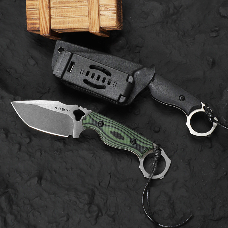Couteau à lame droite en acier - Edc Fixed Blade Deep Carry avis et prix