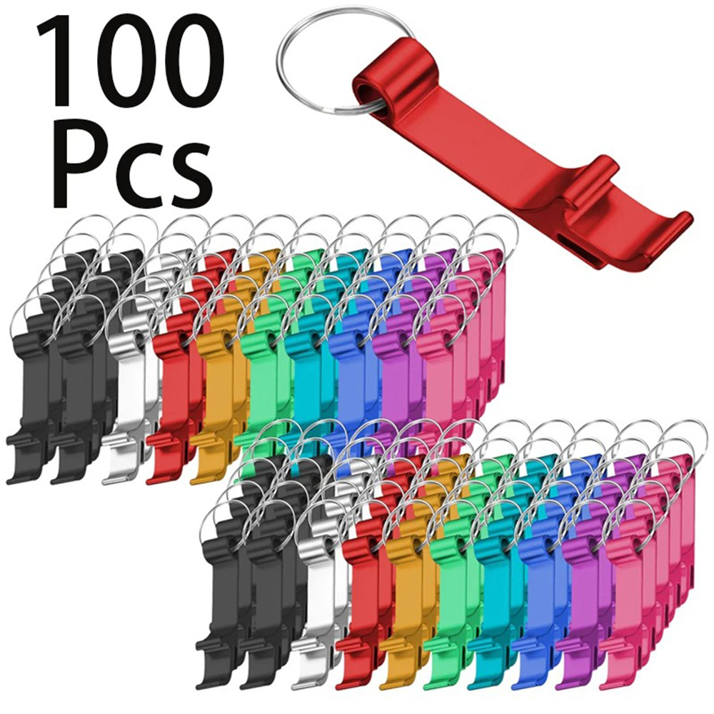 100/50/20 pièces nom personnal - Bottle Opener Keyring avis et prix