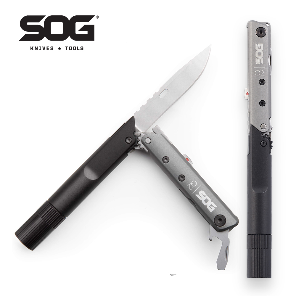 SOG BATON Q2 4 en 1 stylo mult - Edc Carry Flashlight avis et prix