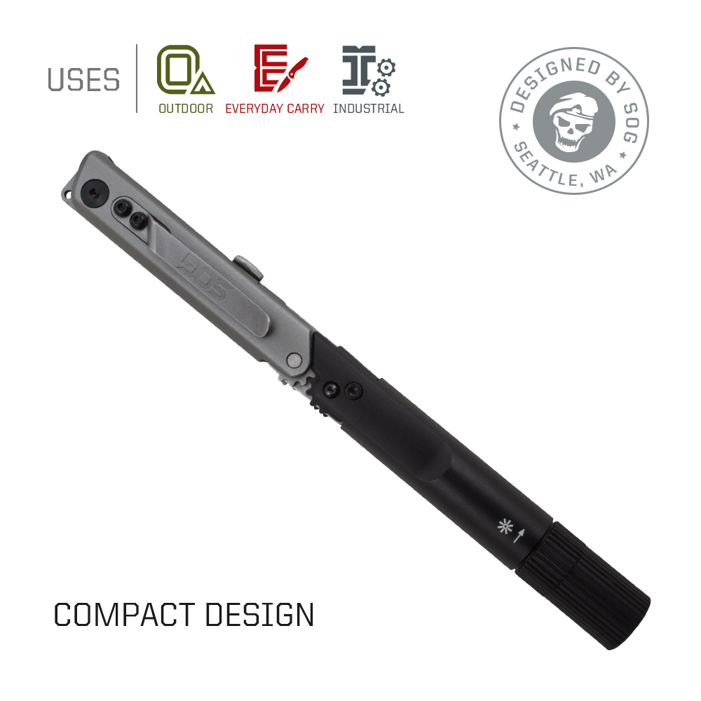 SOG BATON Q2 4 en 1 stylo mult - Edc Carry Flashlight avis et prix