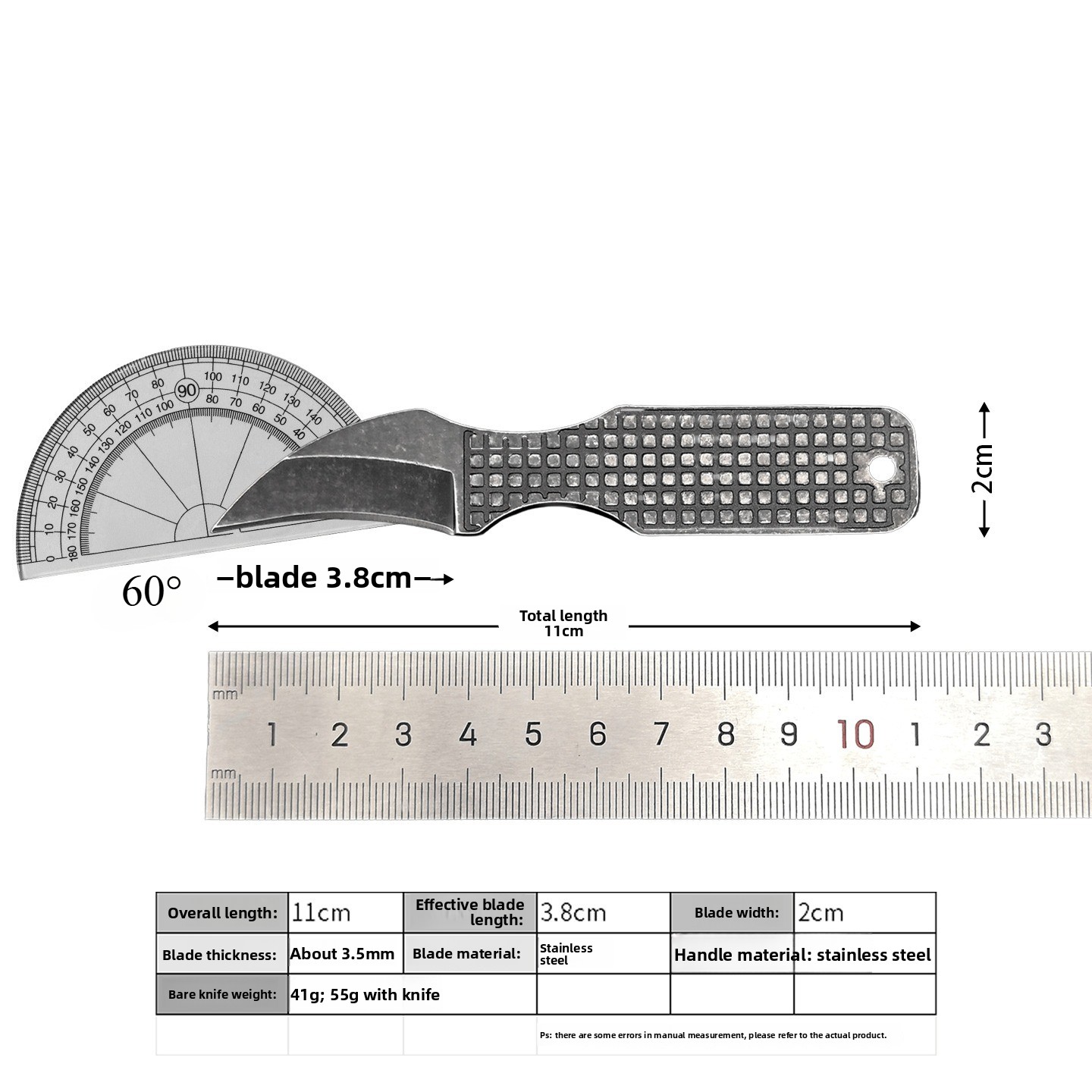 Nouveau couteau compact à lame - Edc Fixed Blade Deep Carry avis et prix