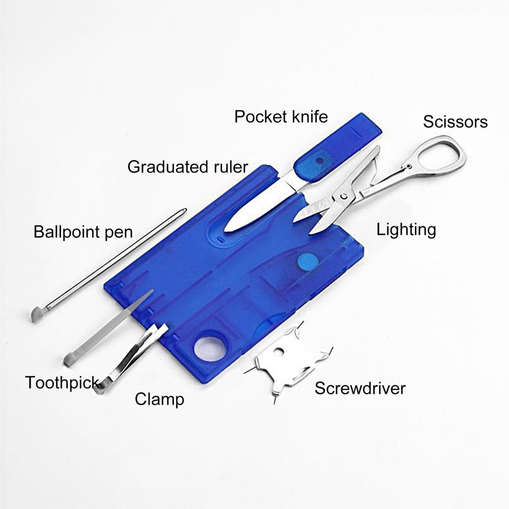 Ensemble d'outils de poche 8 p - Multitool Credit Card avis et prix